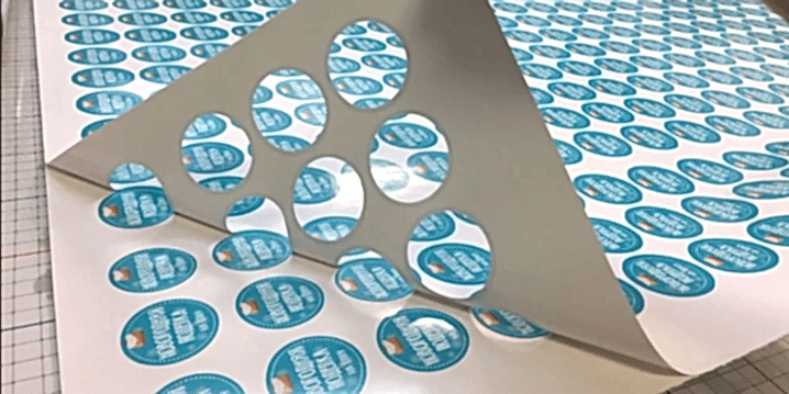 печать наклеек в Алматы